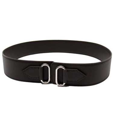 Hermes Hermes belt dark brown silver leather - image 1