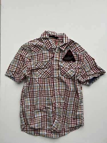 Other Just a Cheap Shirt Button Plaid ( L )