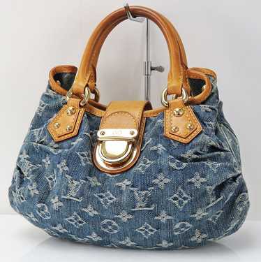 Louis Vuitton Authentic LOUIS VUITTON Pleaty Blue 