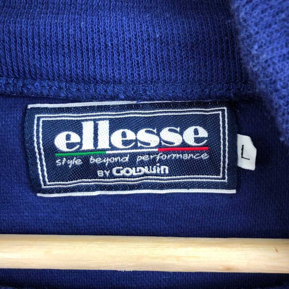 Ellesse Vintage 90s Ellesse by Goldwin Turtle Nec… - image 5