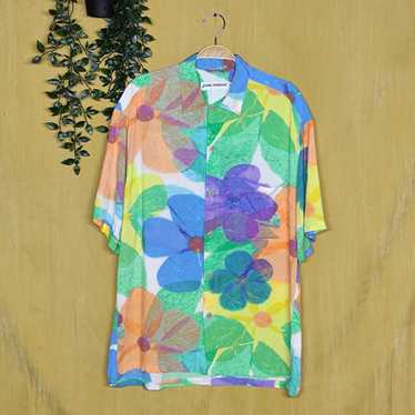 Hawaiian Shirt × Jams World × Very Rare Jams Worl… - image 1