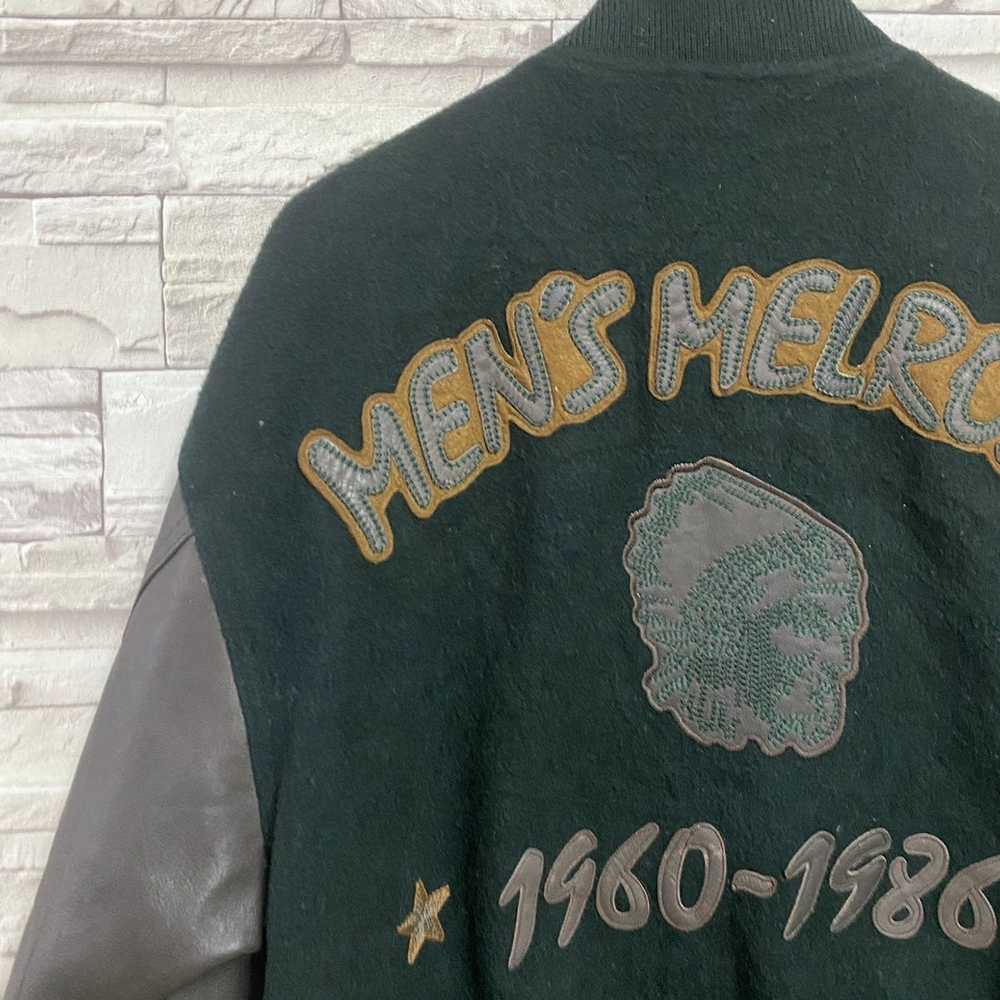 Varsity Jacket × Vintage Vintage 80s MENS MELROSE… - image 10