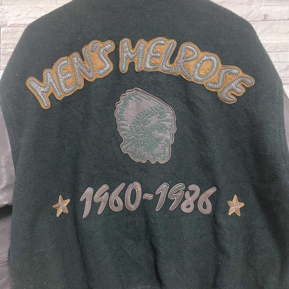 Varsity Jacket × Vintage Vintage 80s MENS MELROSE… - image 11