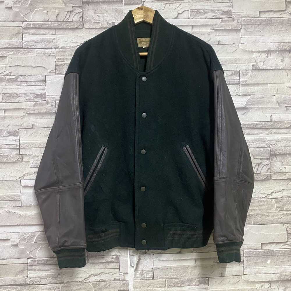 Varsity Jacket × Vintage Vintage 80s MENS MELROSE… - image 3