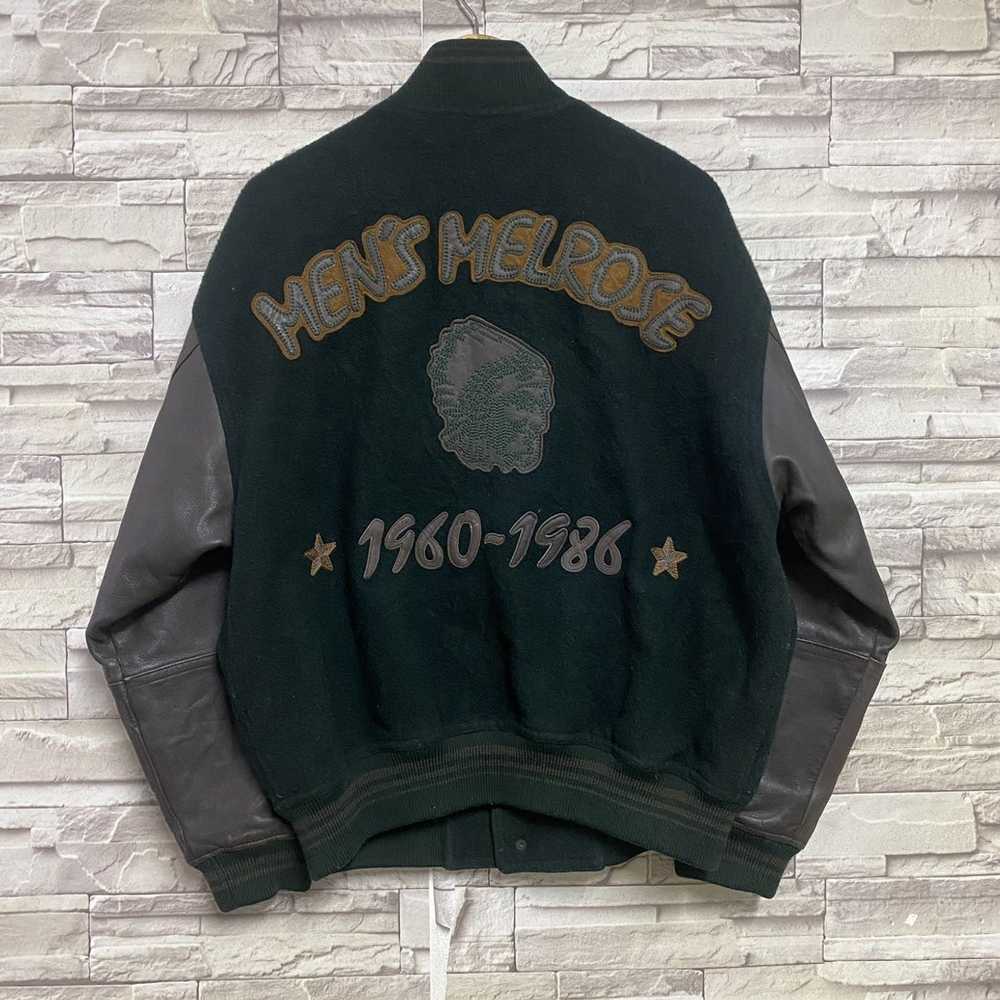 Varsity Jacket × Vintage Vintage 80s MENS MELROSE… - image 8