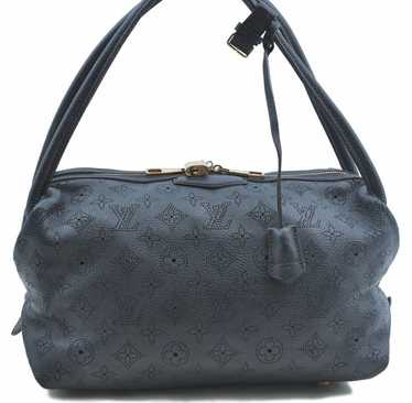 Brown Louis Vuitton Mahina Galatea MM Handbag, louis vuitton monogram tuch  locks weiss gelb und grau seide wolle