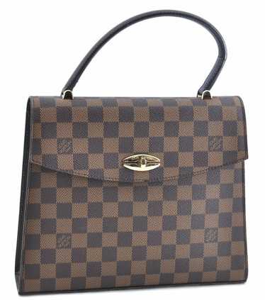 Pre-owned Louis Vuitton 1999 Malesherbes Monogram Tote Bag In Brown