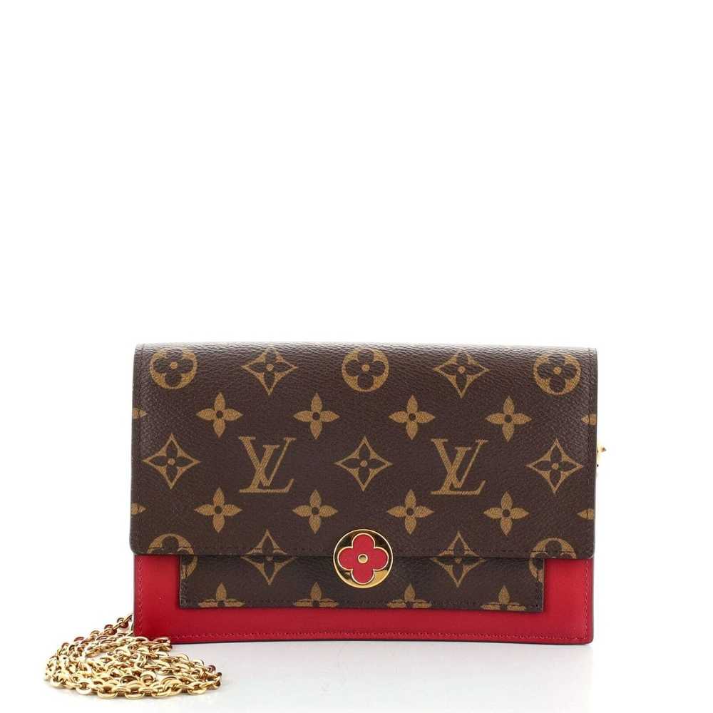 Louis Vuitton Louis Vuitton Flore Chain Wallet Mo… - image 1