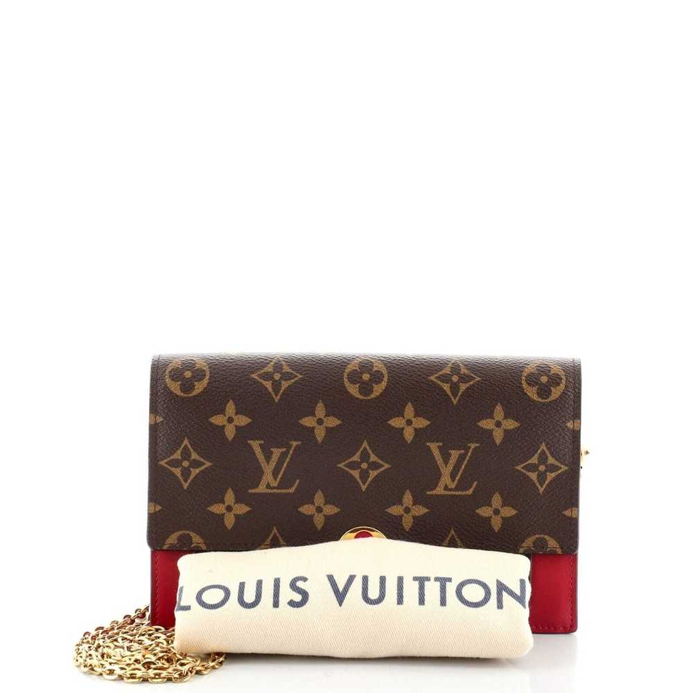 Louis Vuitton Louis Vuitton Flore Chain Wallet Mo… - image 2