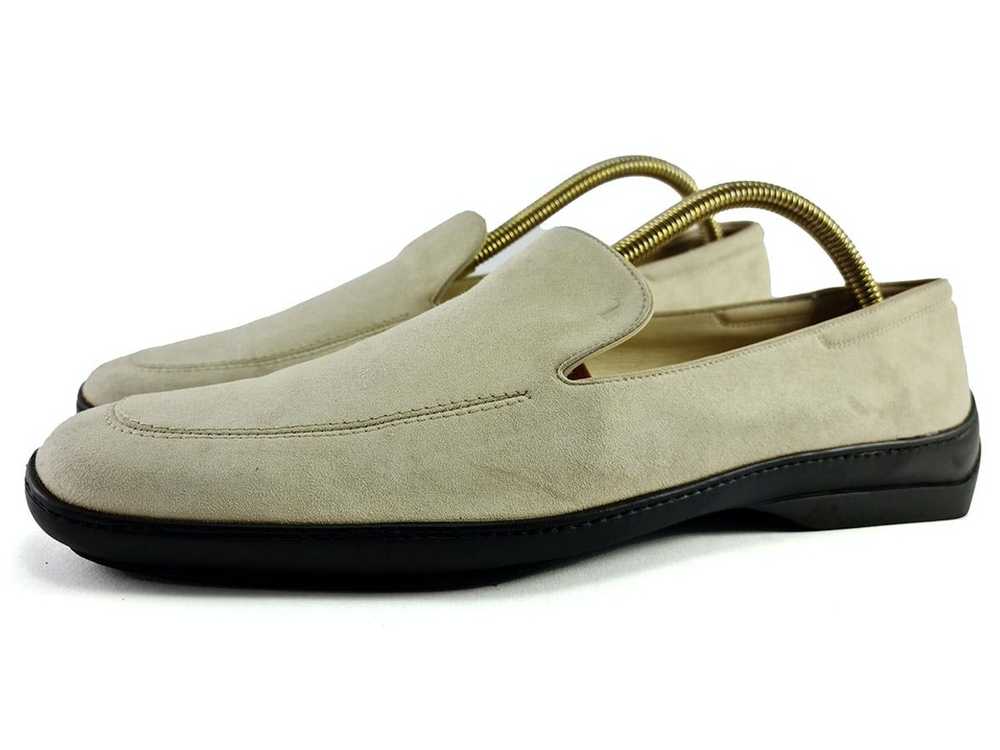 Tod's Tod’s Beige Suede Loafers Men’s Shoes Size … - image 3