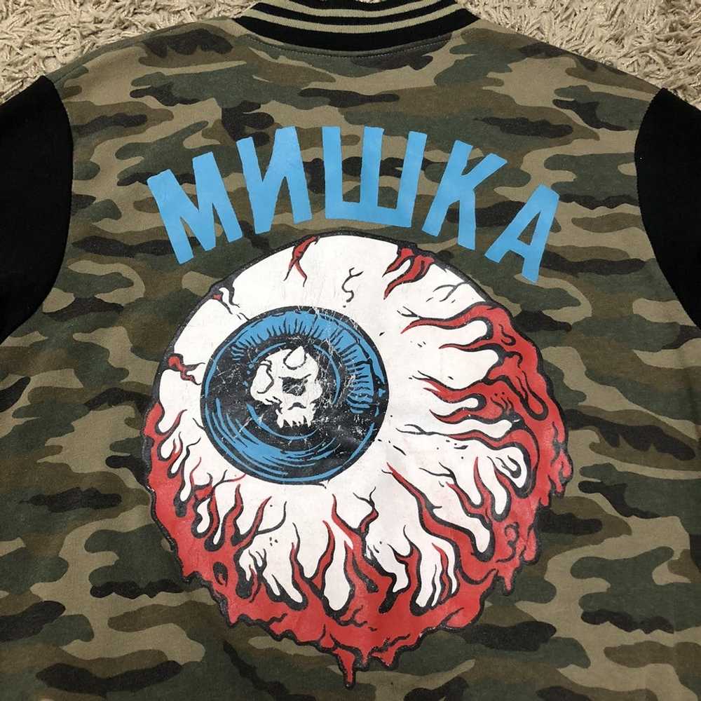 Mishka × Streetwear Mishka Varsity Camouflage Jac… - image 7
