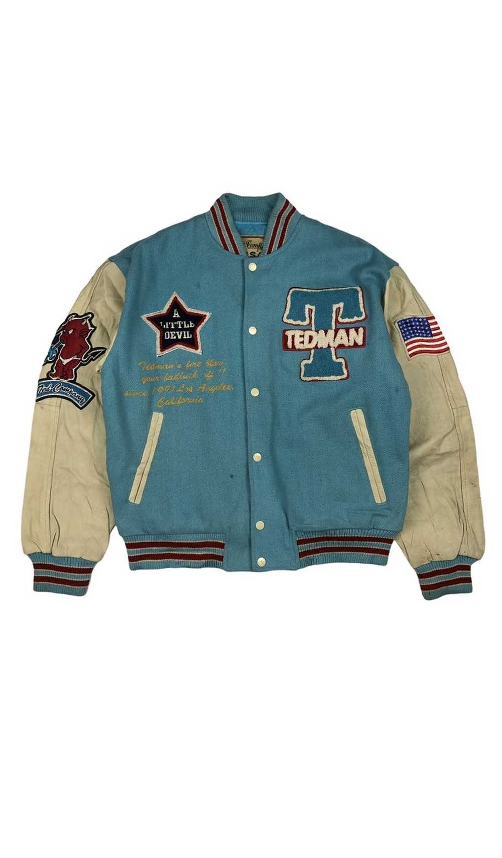 Tedman × Varsity Jacket × Vintage Vintage TED COMPANY… - Gem