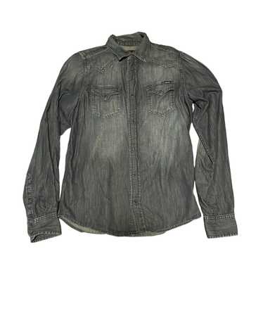 Diesel Diesel Monogram Denim Shirt - Stylemyle