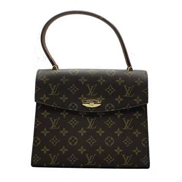 Louis Vuitton Malesherbes Bag Black Epi Leather Top Handle Handbag