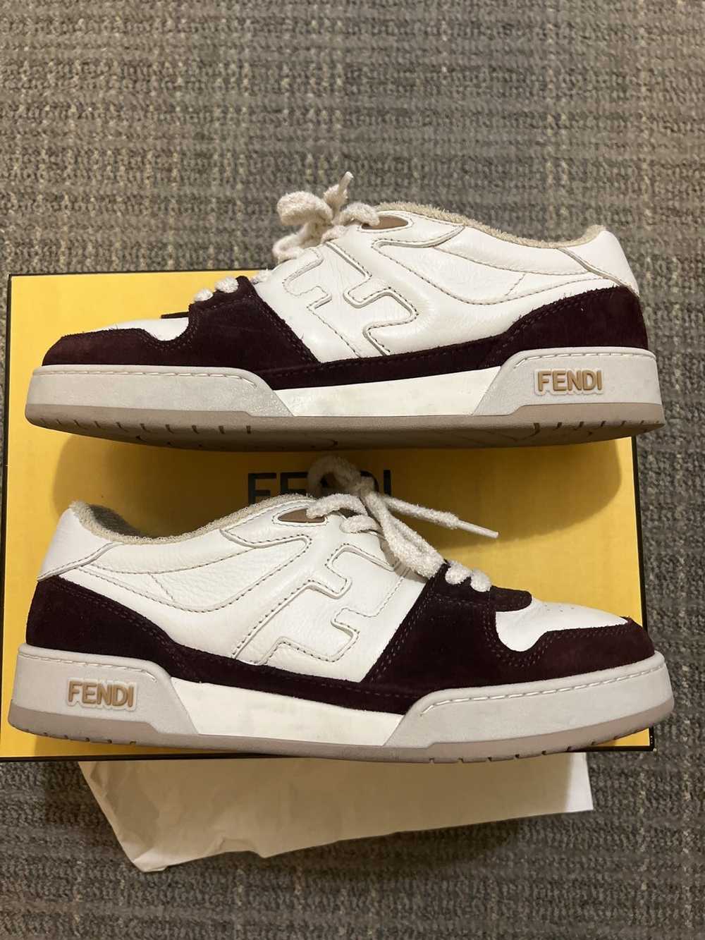 Fendi Fendi low-tops suede sneaker - image 2