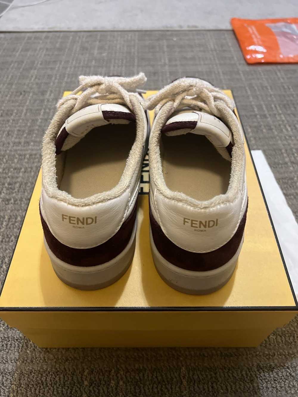 Fendi Fendi low-tops suede sneaker - image 4