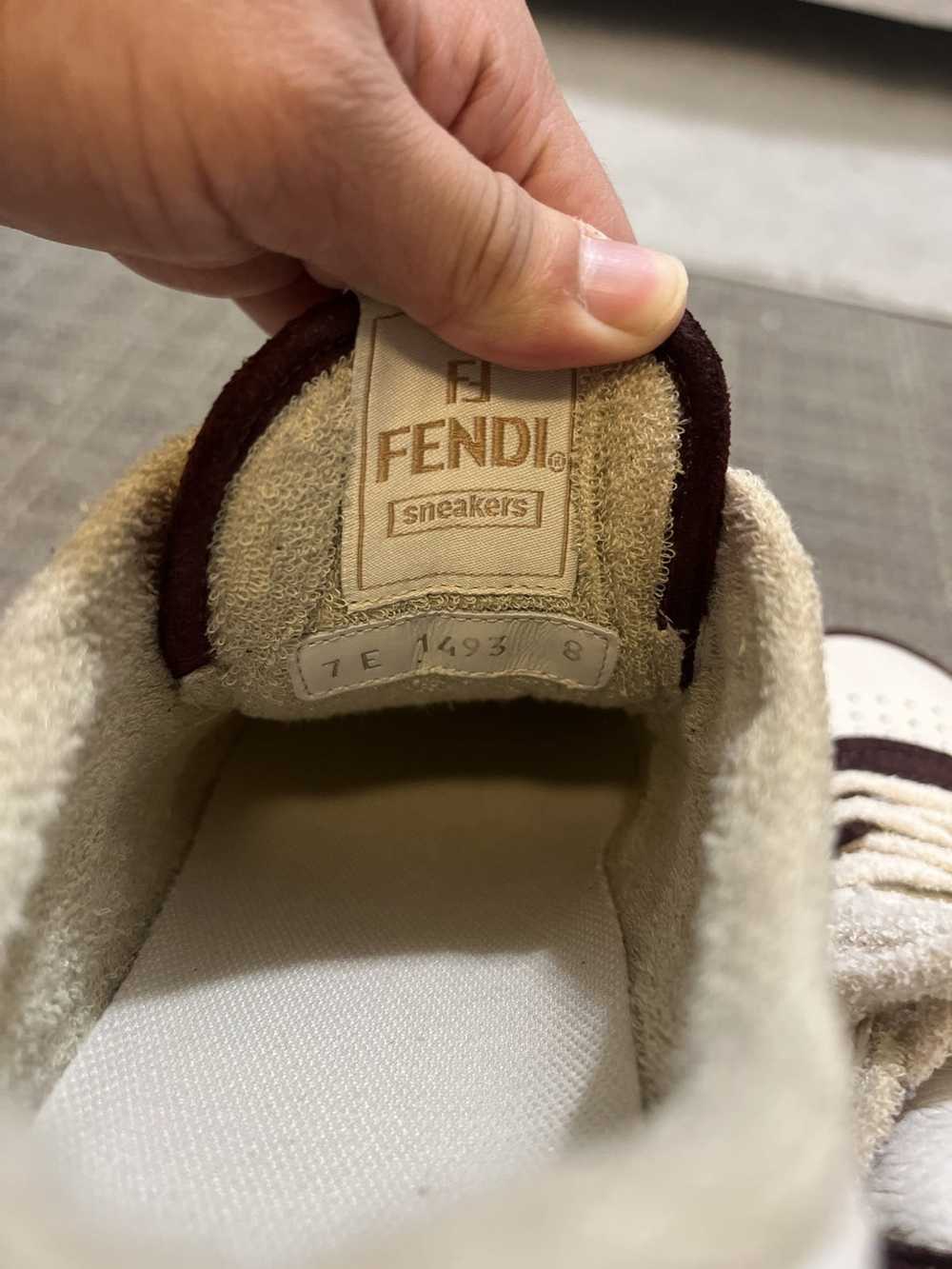 Fendi Fendi low-tops suede sneaker - image 5