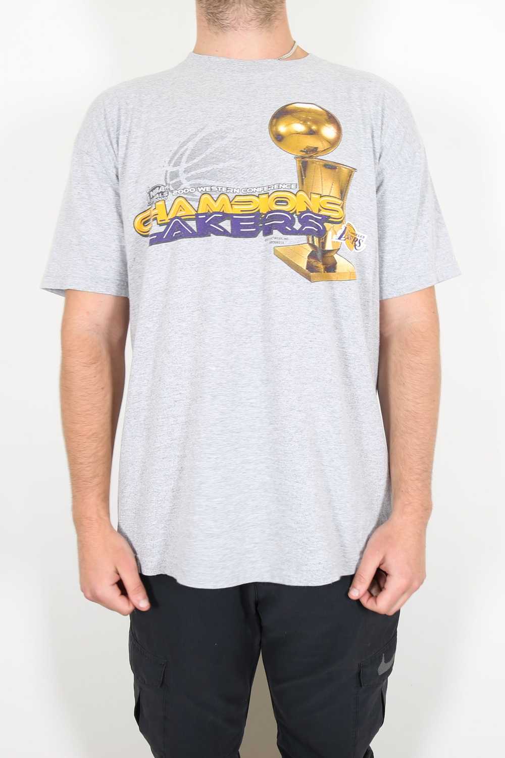 NBA Vintage Los Angeles Lakers Conference 2000 Ch… - image 1