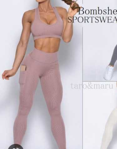 bombshell CONTOUR LEGGINGS Mサイズ Bombshell Sportswear High Waist Contour Leggings (as1, Alpha