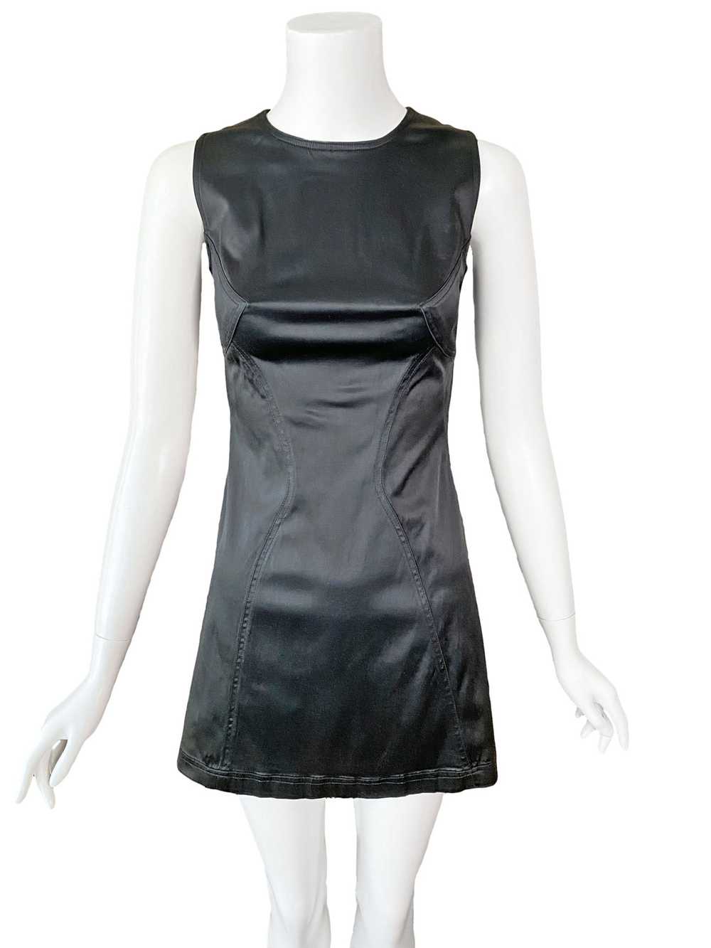 Mugler Trademark Y2K Cutout Mini Dress - Gem