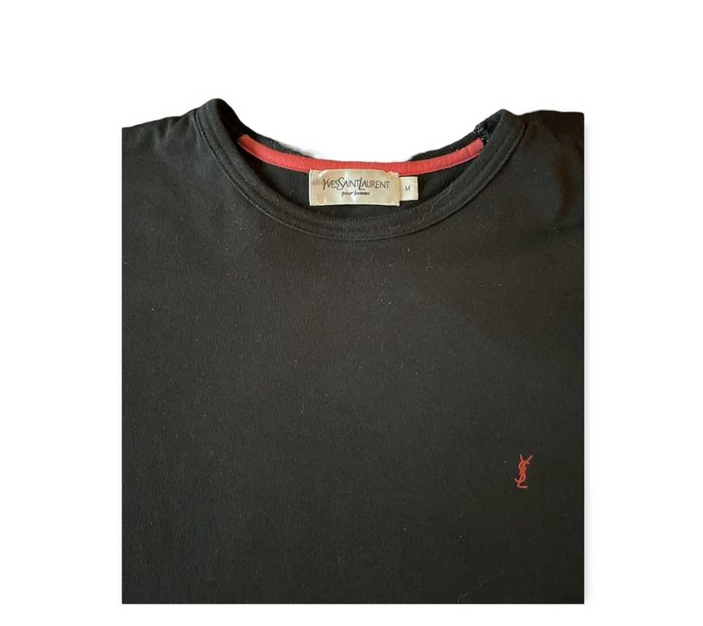 Ysl Pour Homme YSL Red Logo Tee - image 2