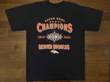 Vintage 90s Cotton Mix Navy Logo 7 Denver Broncos AFC Champions Super Bowl  XXXII Sweatshirt - X-Large– Domno Vintage