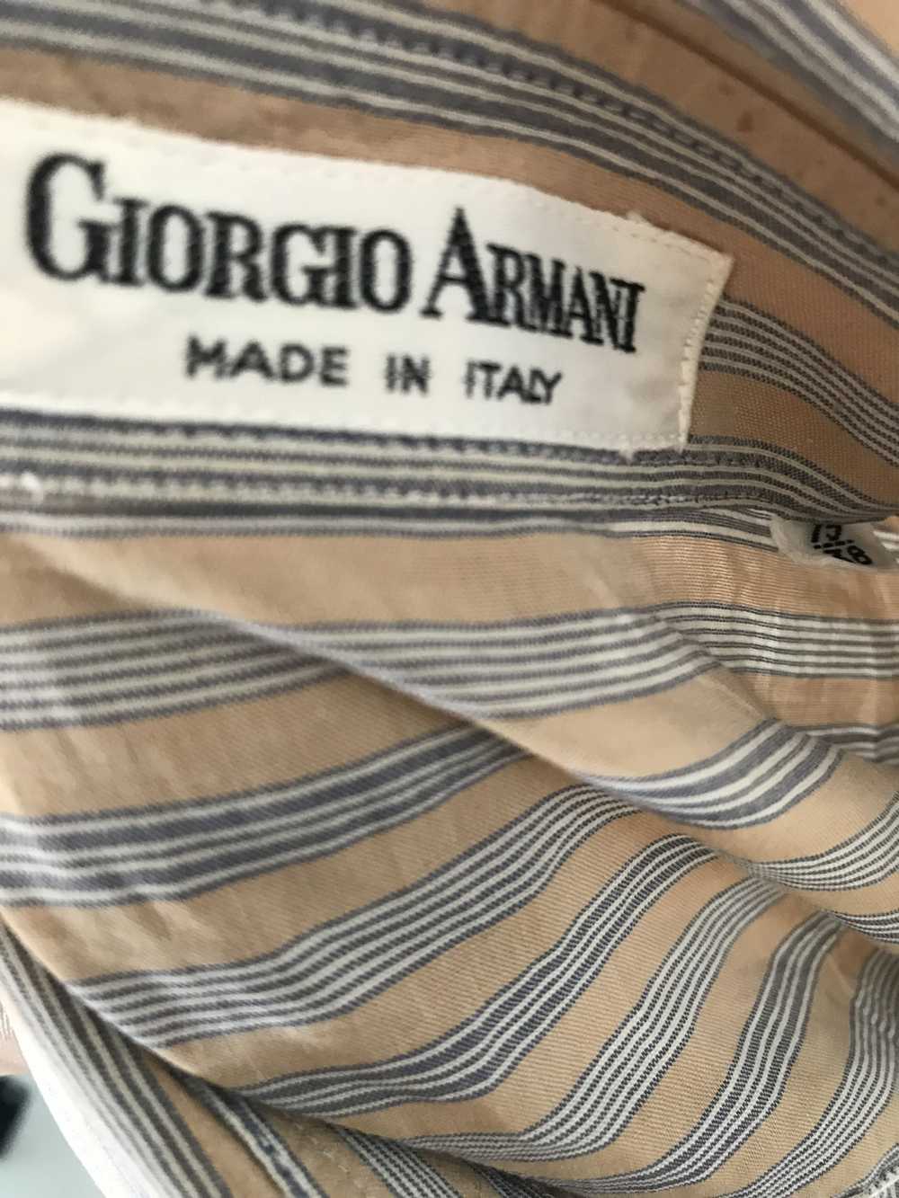Armani × Giorgio Armani × Vintage Lot of 2 shirt … - image 10