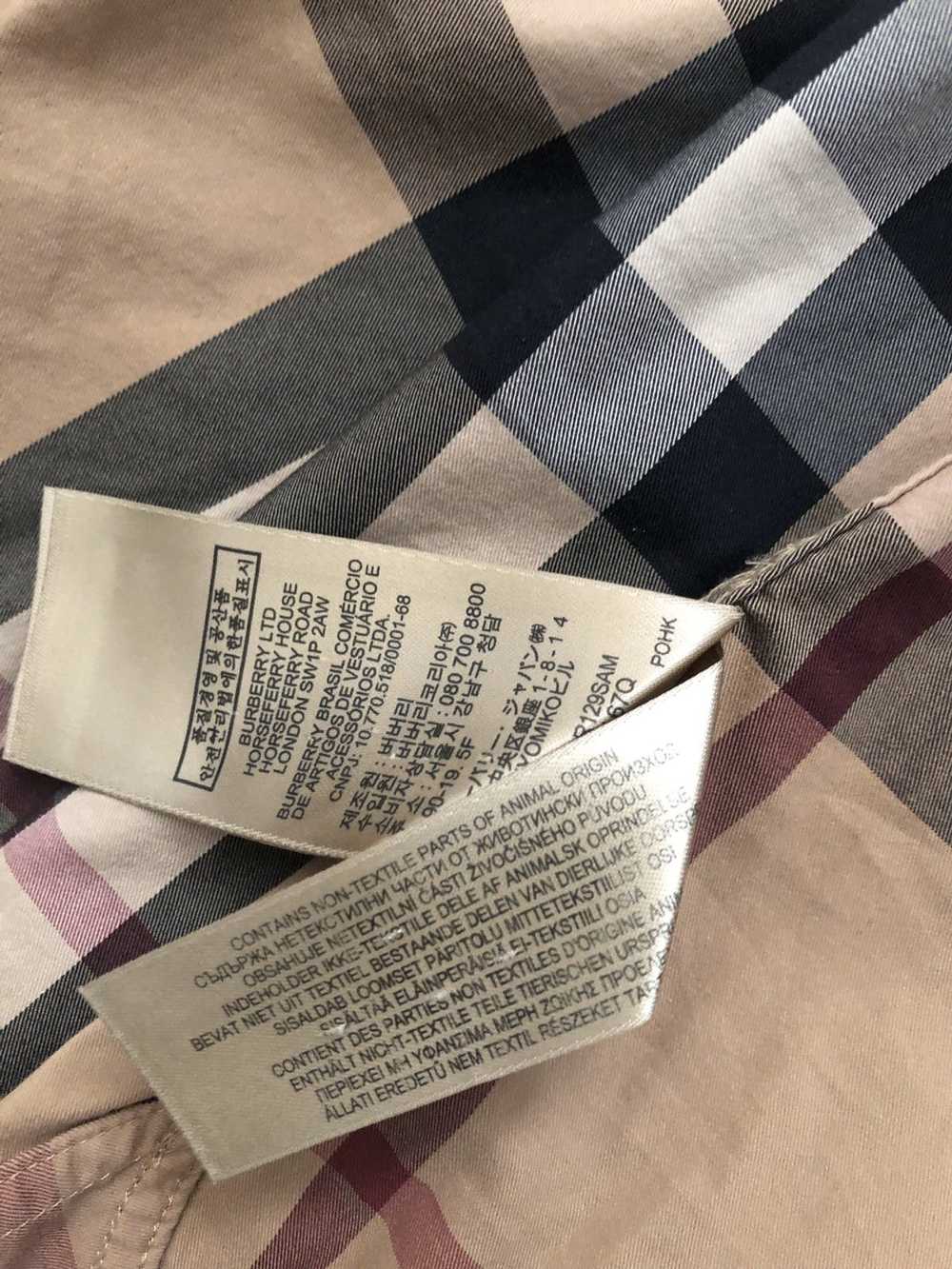 Burberry Burberry LongSleeve Button Up - image 8