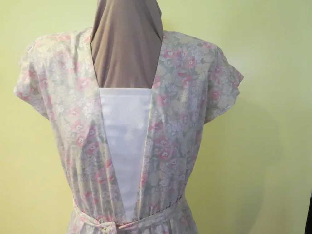 Pastel Print Shirtwaist Dress - image 2