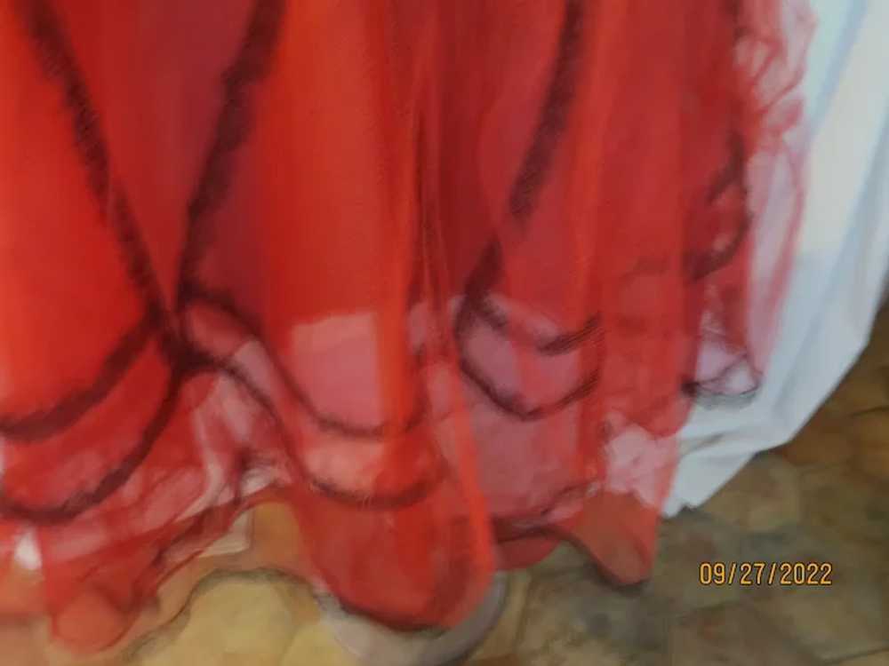 Racy red Crinoline Petticoat - image 2