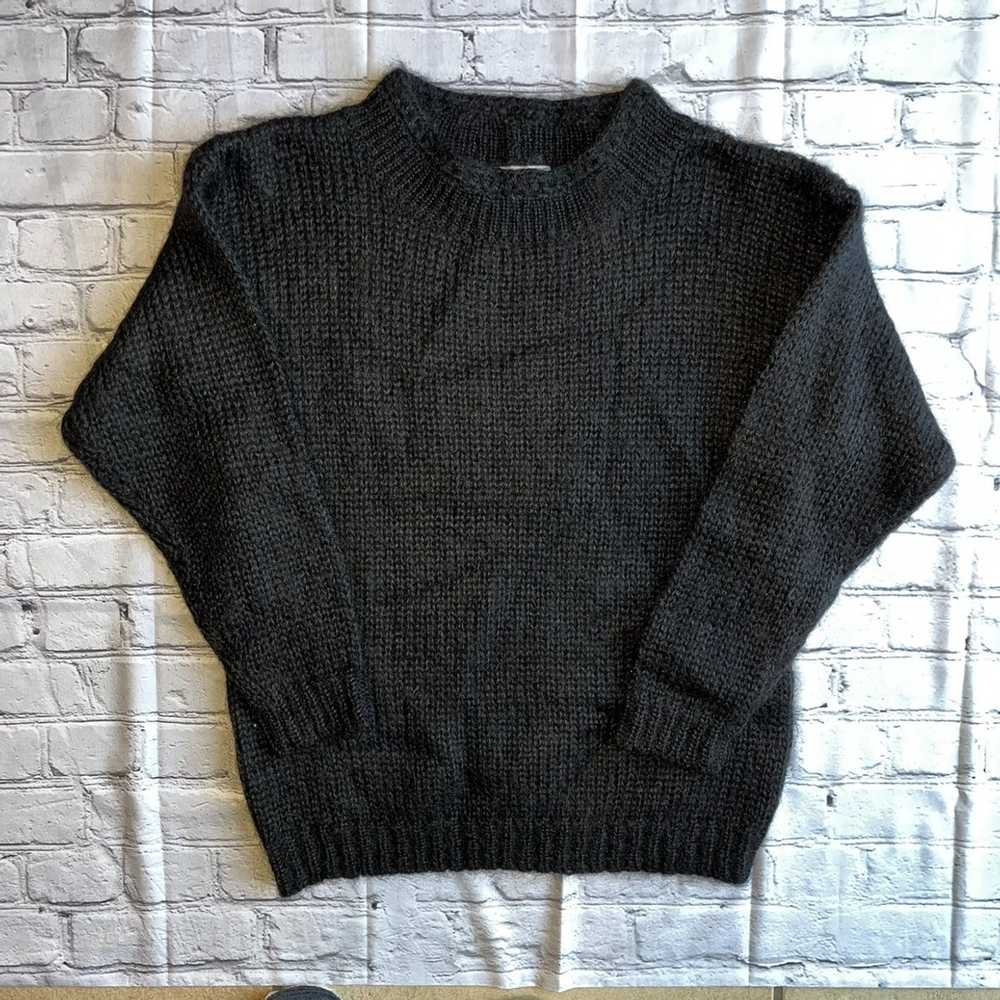 Vintage VTG Y2K Rafaella Black Oversized Sweater - image 1