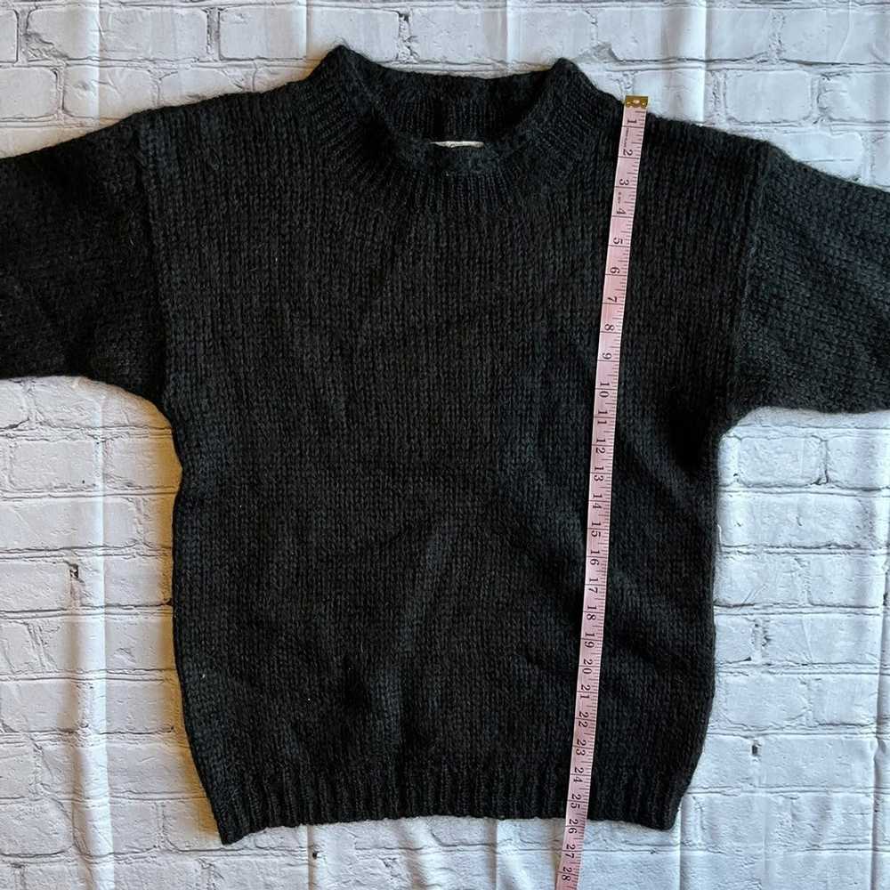 Vintage VTG Y2K Rafaella Black Oversized Sweater - image 6