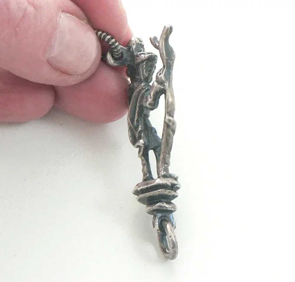 St. Christopher and Baby Jesus Sterling Silver Sc… - image 6