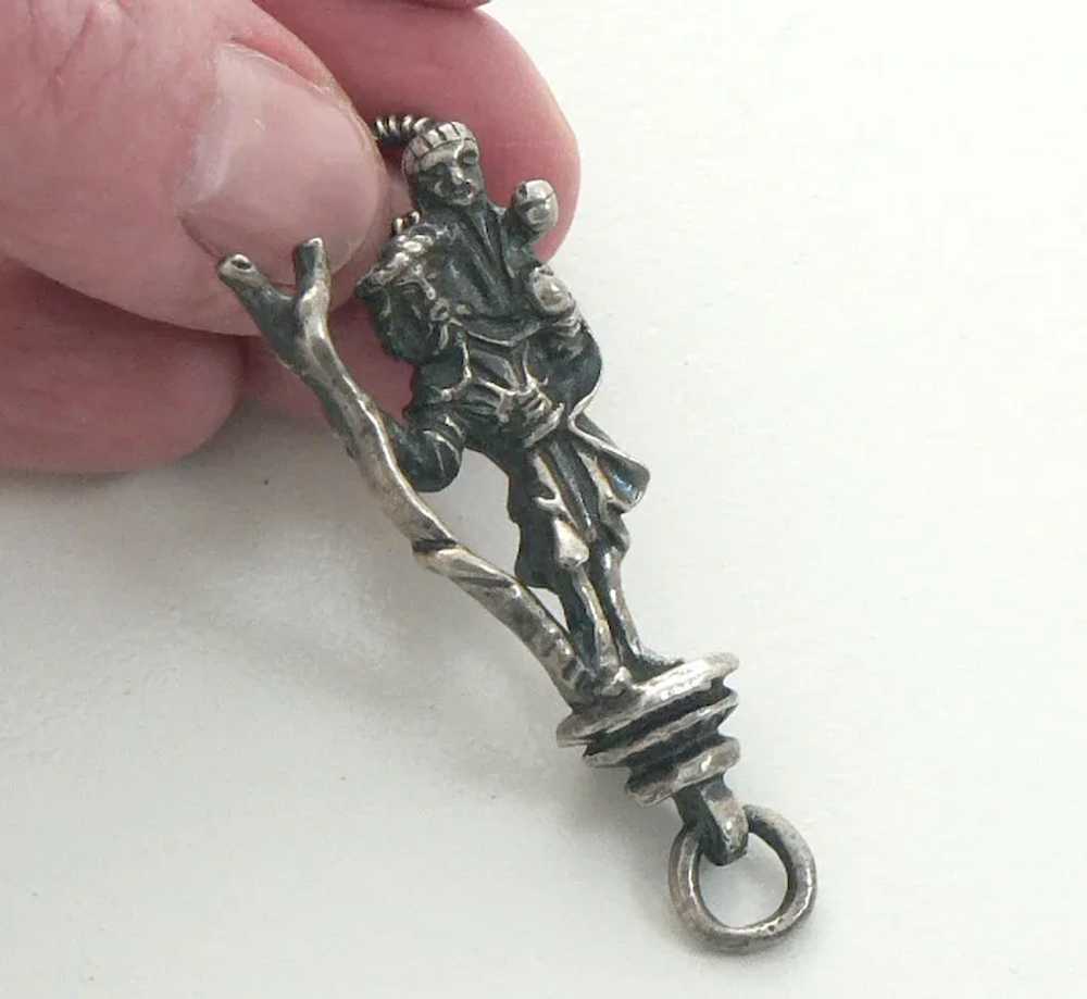St. Christopher and Baby Jesus Sterling Silver Sc… - image 7