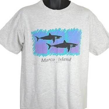 Shark Shirt Sting Ray Great White Aloha Shirt Florida 