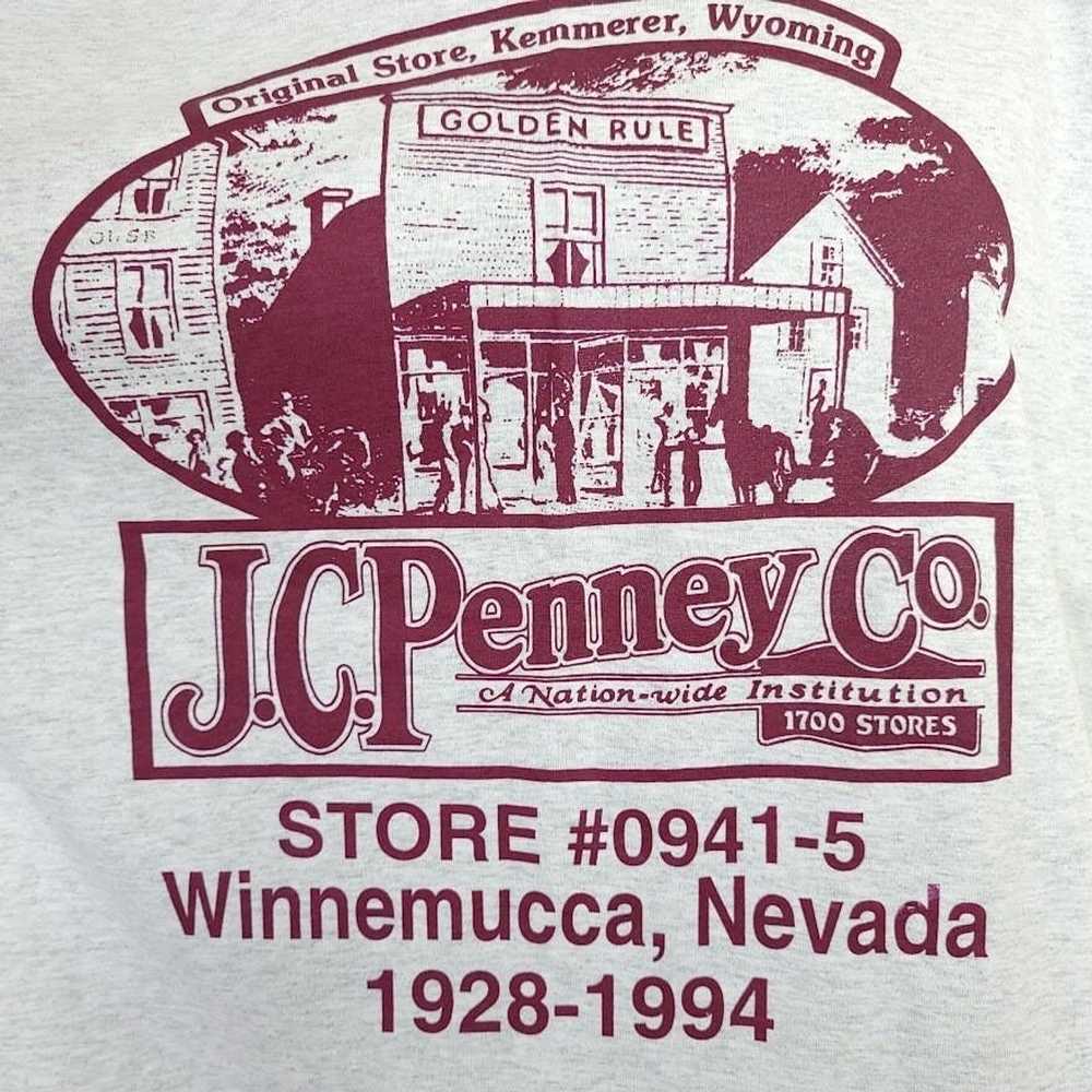 Vintage JC Penney T Shirt Vintage 90s Wyoming Sto… - image 2