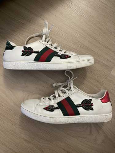 Men's White Gucci Ace Sneakers with Snakes for Sale in Alafaya, FL