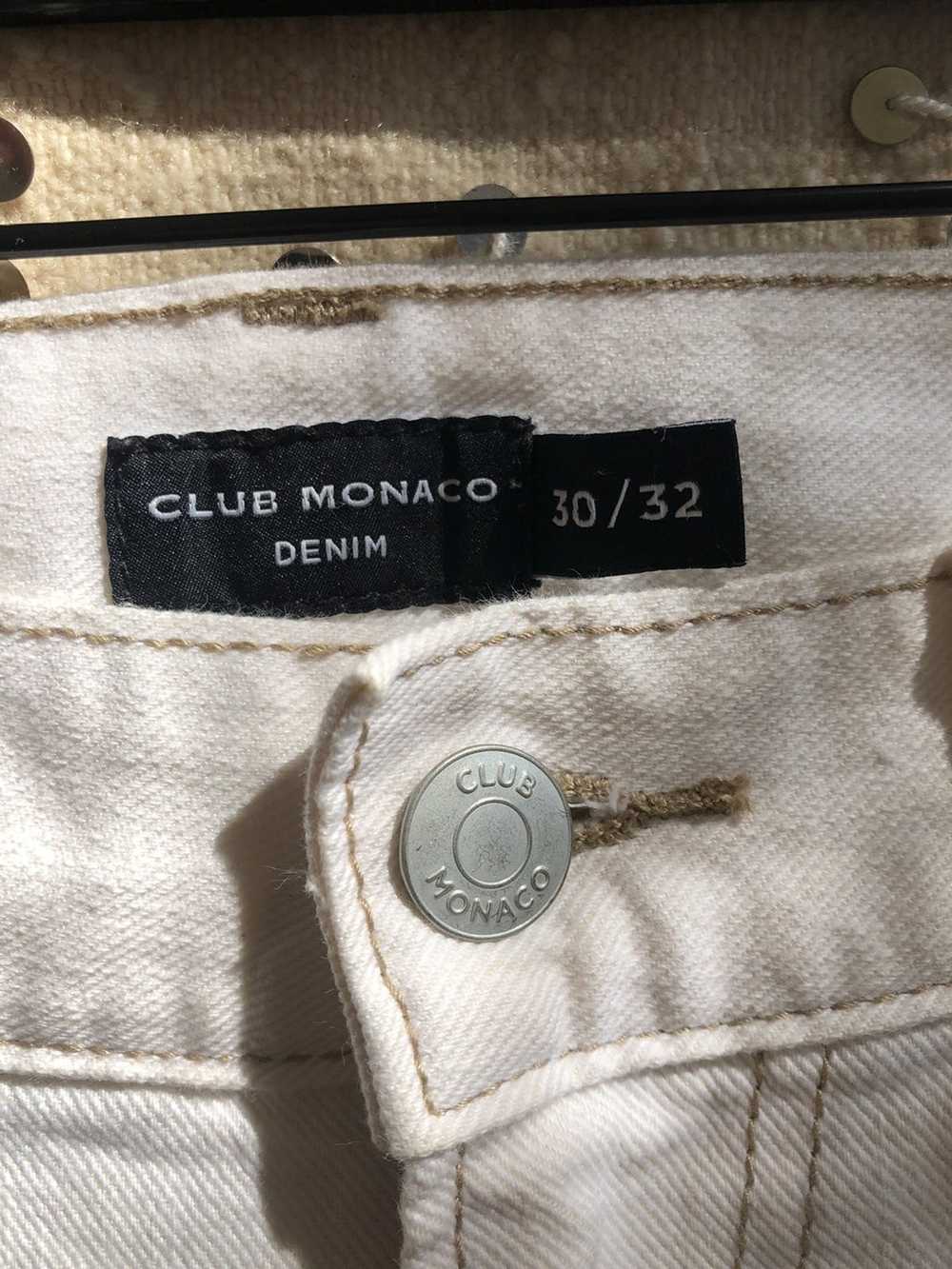 Club Monaco Natural White Denim Pants - image 3