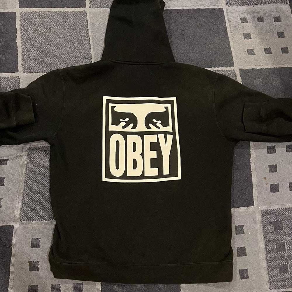 Obey × Vintage Obey Propaganda Heavyweight Hoodie (XL) - Gem