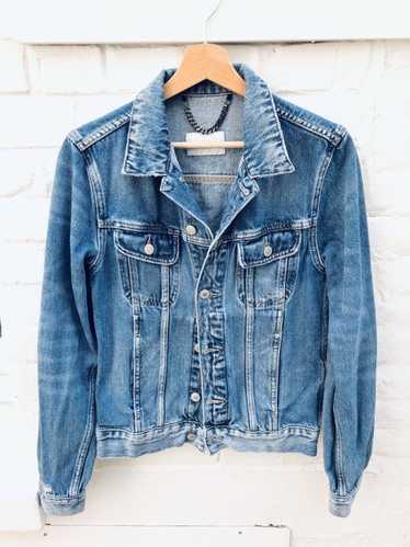 Sandro Destroyed Denim Jacket