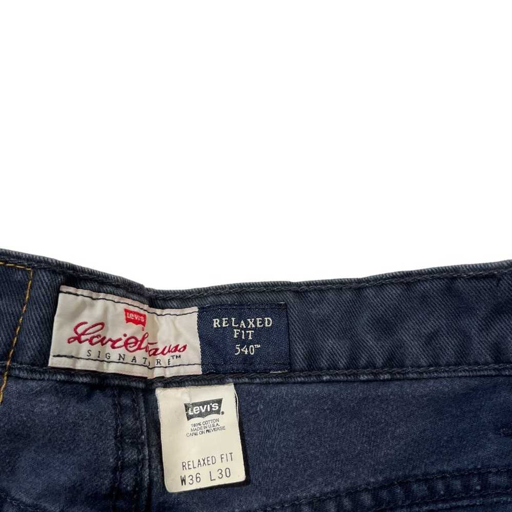 Levi's × Vintage 90s Levi’s 540 Relaxed Fit Navy … - image 2