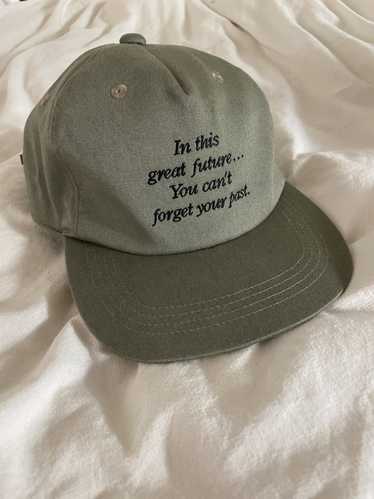 Stussy vintage Stüssy “In this Great future…” hat
