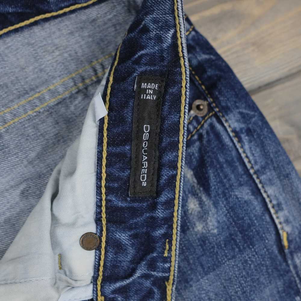 Dsquared2 Dsquared denim blue jeans with pins - image 11