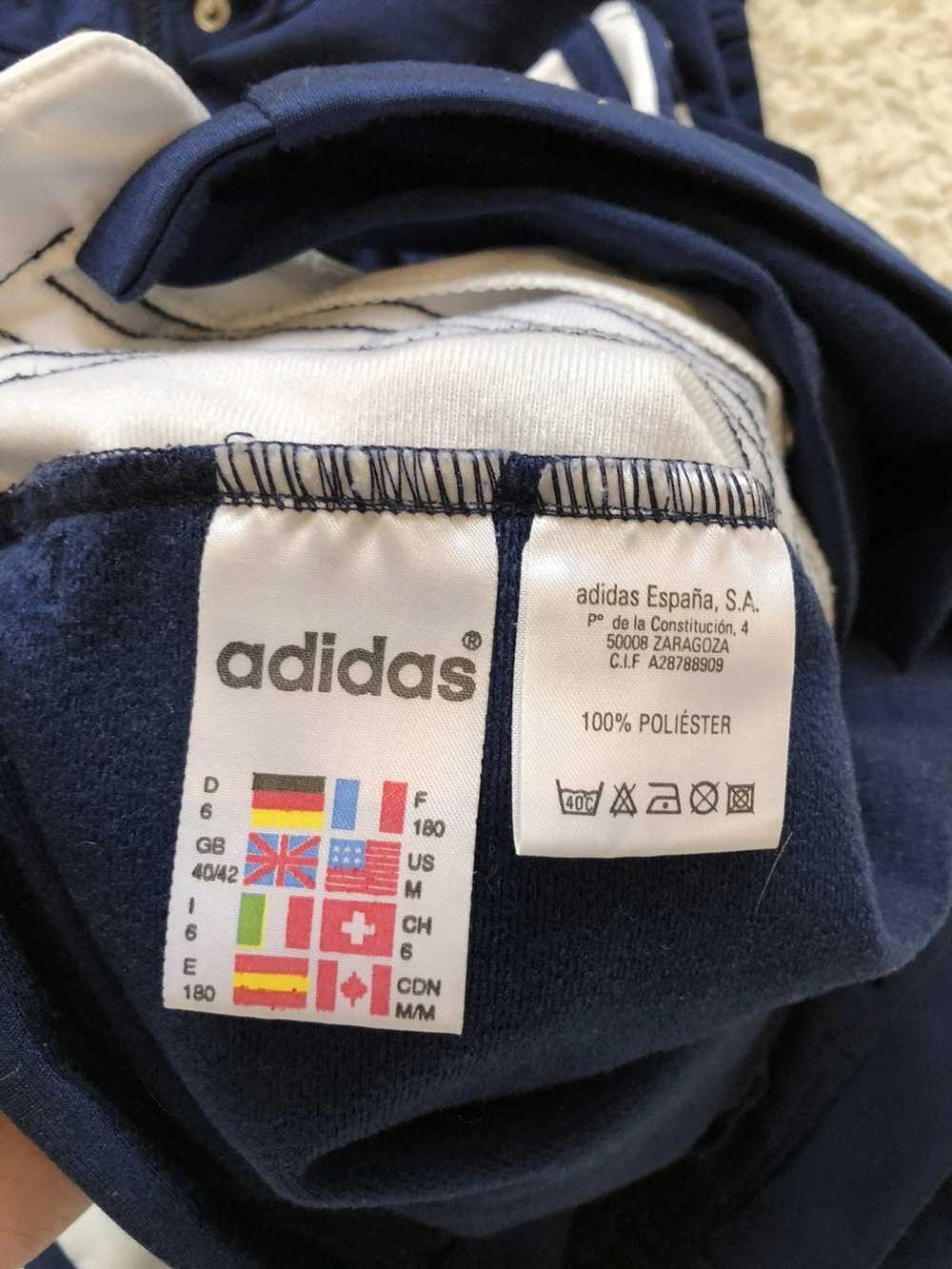 Adidas × Vintage Vest Sweatshirt Jacket Adidas vi… - image 8