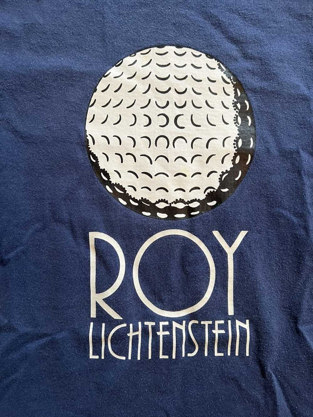 Vintage Roy Lichtenstein golf ball t shirt tee - image 2