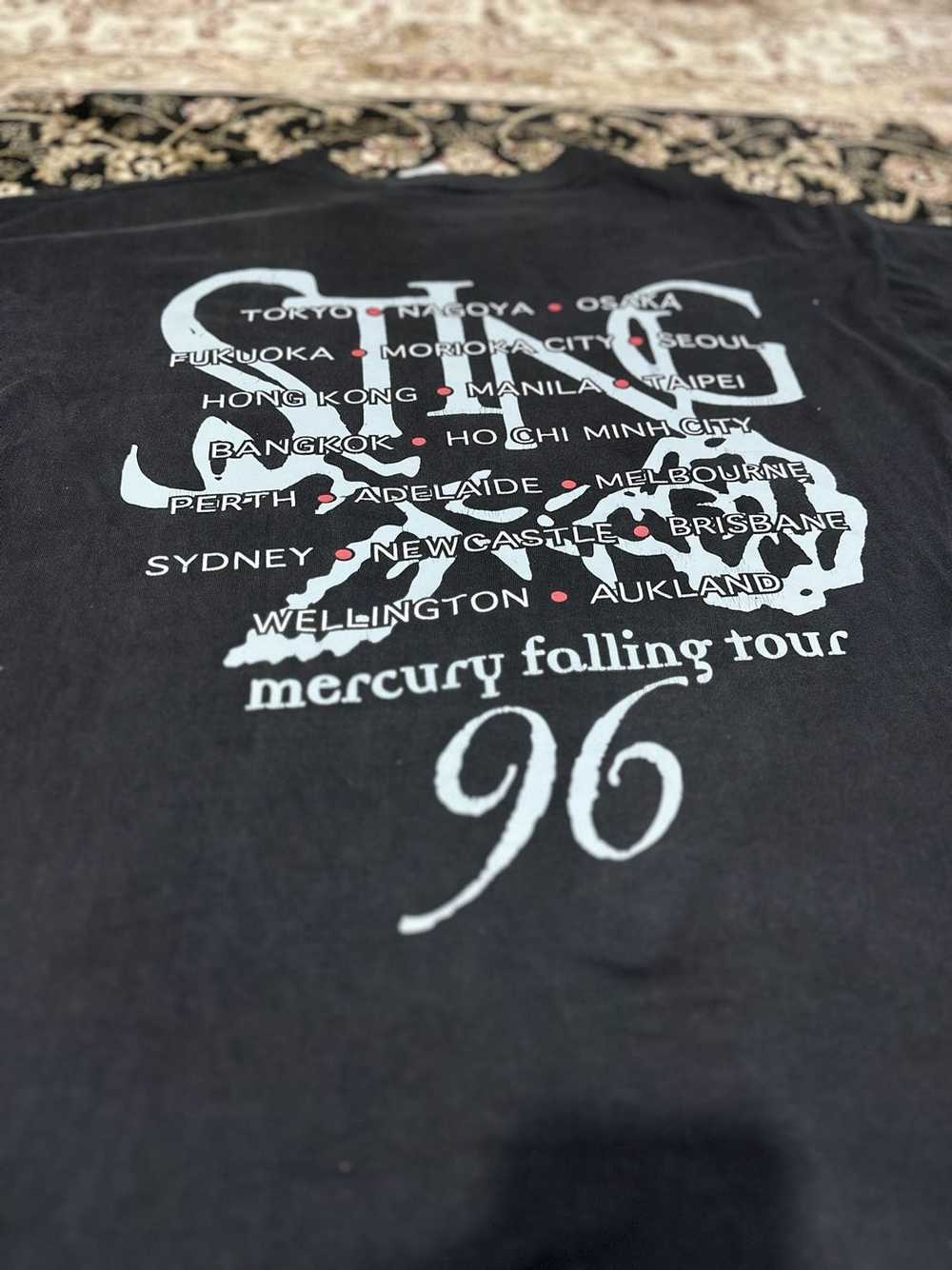 Band Tees × Tour Tee × Vintage Vintage Band Sting… - image 2