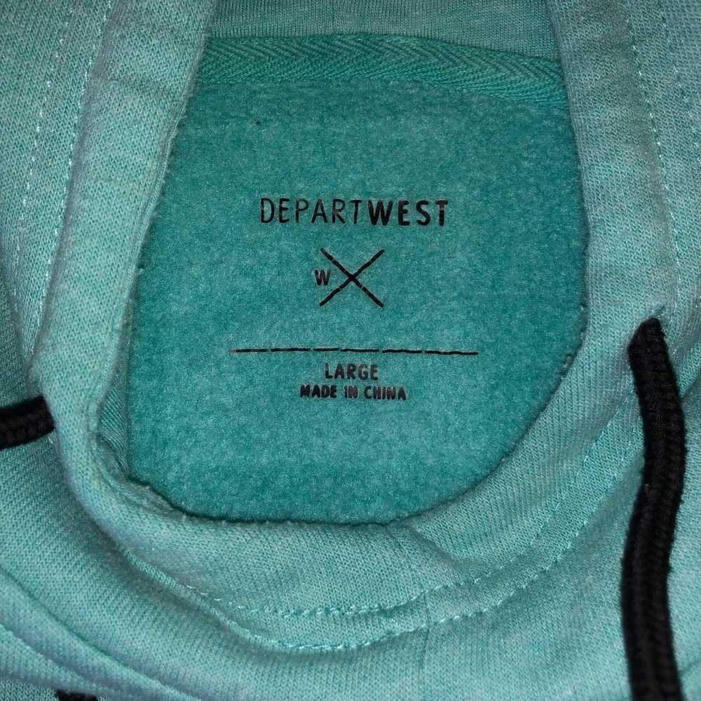 Deadstock Departwest hoodie. Green. Size large. E… - image 2