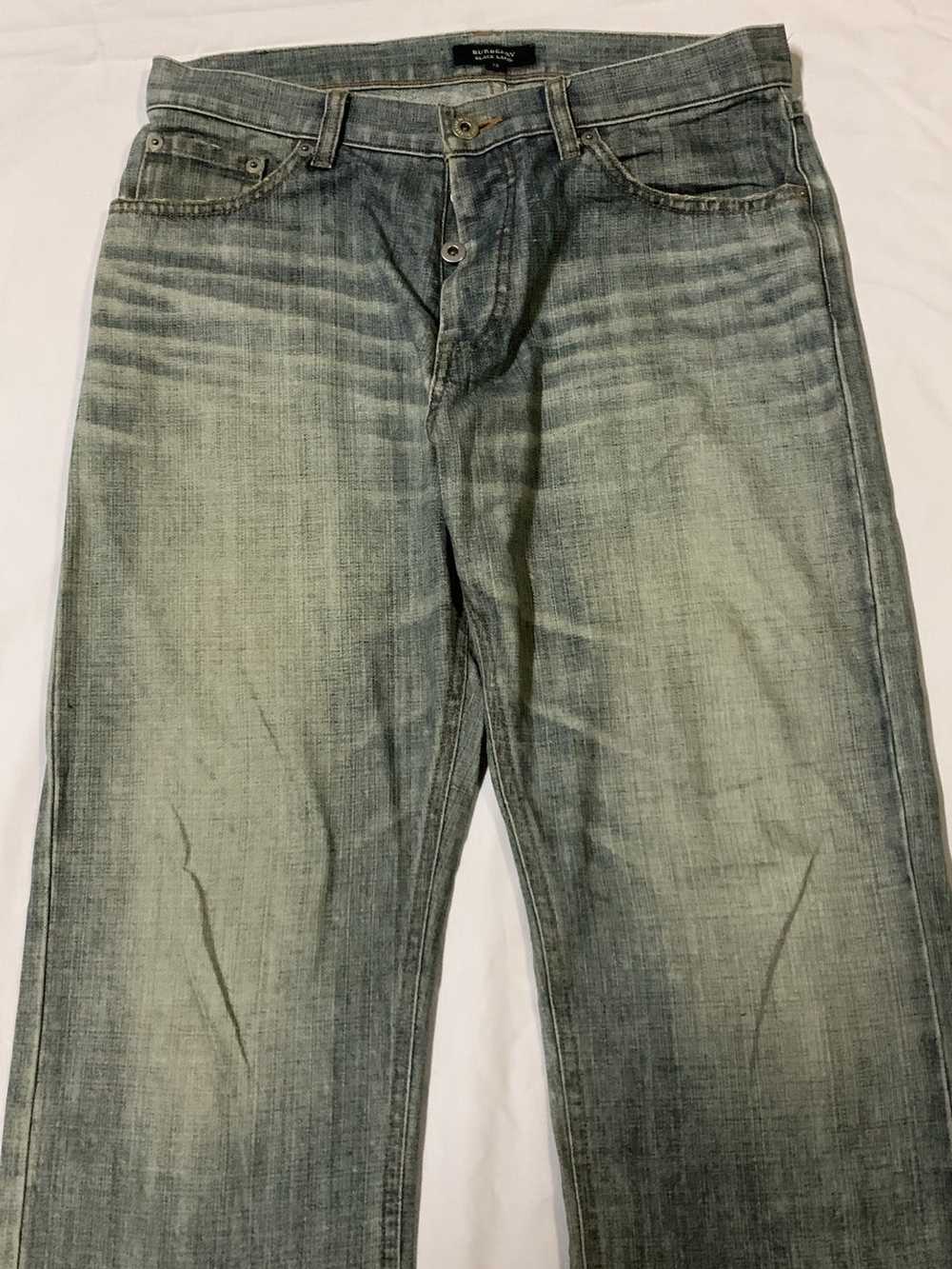 Burberry Burberry Black Label Distressed Denim - image 4