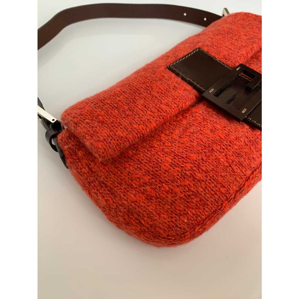 Fendi Baguette Bag Wool in Orange - image 3