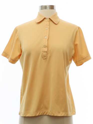 1970's Di Fini Womens Knit Golf Style Polo Shirt
